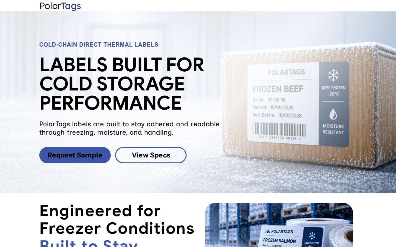 Polar Tags | Freezer Labels